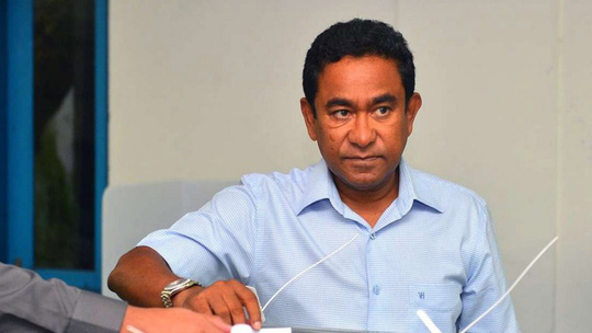  Cựu tổng thống Maldives Abdulla Yameen