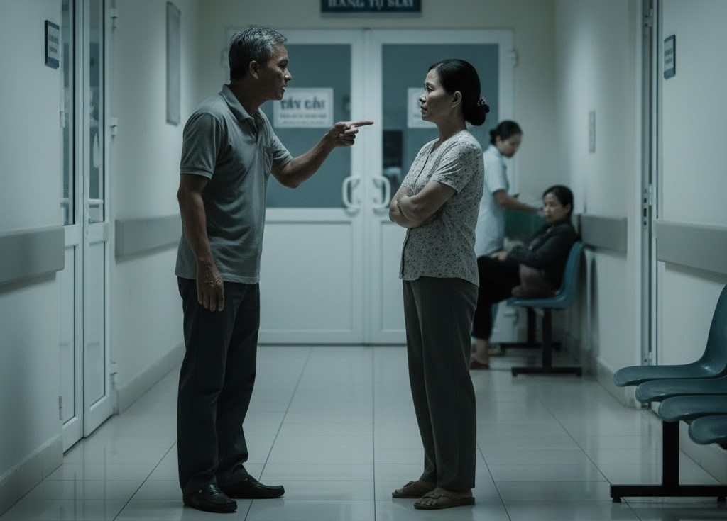 Tôi chỉ trích vợ không chăm mẹ ốm, nhưng khi nghe lý do, tôi chỉ biết câm lặng