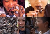 Ẩm thực lạ: Thưởng thức món côn trùng đầy lông lá của người Campuchia