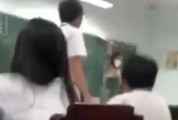 Tạm đình chỉ nữ giáo viên đánh học sinh vì ngáp to trong lớp