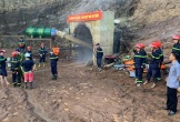 4 công nhân bị lũ cuốn vào hầm thủy điện ở Điện Biên, 1 người mắc kẹt