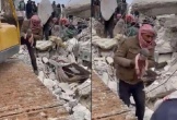 Bé gái chào đời giữa đống đổ nát sau trận động đất ở Syria