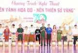 Đà Nẵng tổ chức Chương trình nghệ thuật 'Nên vành hoa đỏ - Nên thiên sử vàng'