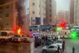 Kuwait: Cháy toà nhà tại miền Nam khiến ít nhất 35 người thiệt mạng