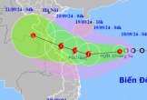 Bão số 4 hướng vào khu vực Quảng Bình - Đà Nẵng, di chuyển phức tạp, miền Trung mưa to đến 500 mm