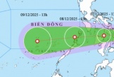 Áp thấp nhiệt đới giật cấp 8 sắp vào Biển Đông
