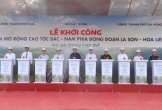 Khởi công dự án mở rộng cao tốc La Sơn – Hòa Liên, tổng vốn đầu tư hơn 3.000 tỉ đồng