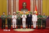 Trao quyết định thăng cấp bậc hàm Thượng tướng cho lãnh đạo Bộ Công an