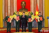 Chủ nhiệm Tổng cục Chính trị QĐND Việt Nam Trịnh Văn Quyết được thăng quân hàm Đại tướng