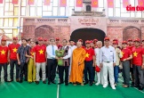 Hà Nội đón đoàn đại biểu TP Đà Nẵng tới dự Đại lễ A80