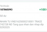 Nhiều ngân hàng chi trả hơn 1.100 tỉ đồng quà tặng 100.000 đồng cho người dân