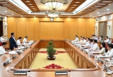 Bộ Chính trị làm việc với Ban Thường vụ Tỉnh ủy 5 tỉnh về Đại hội Đảng bộ địa phương