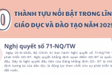 10 dấu ấn nổi bật của ngành giáo dục Việt Nam năm 2025