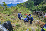 Xe tải mất phanh lao xuống vực đèo Bảo Lộc, tài xế tử vong